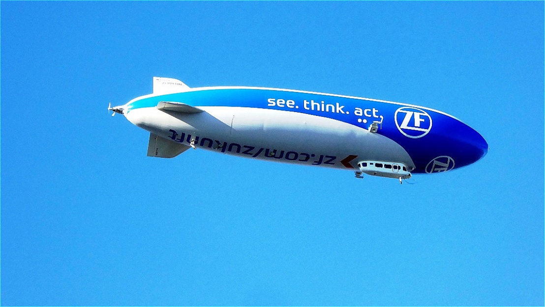 Rundflug mit dem Luftschiff