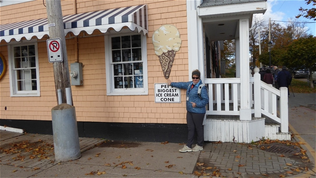PEI Ice Cream - größte Eistüte