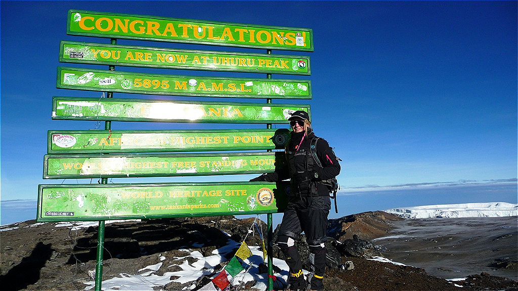 Kilimandjaro - 5.895 m - auf dem Dach Afrikas - Neujahr 2013