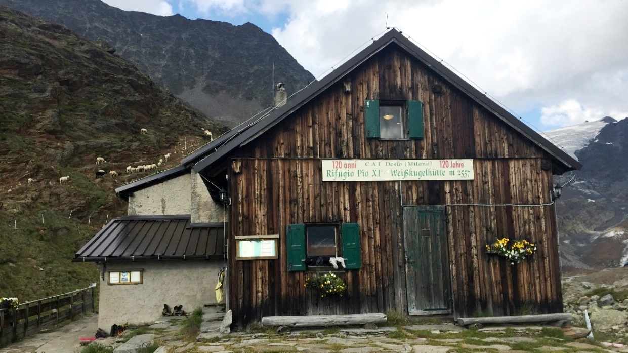 Start vom Rifugio Pio XI.