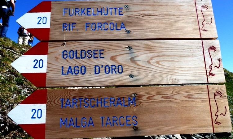 Auf dem Goldseeweg zur Furkelhütte