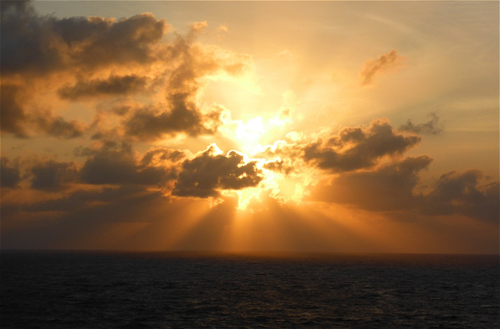 Malerischer Sonnenuntergang