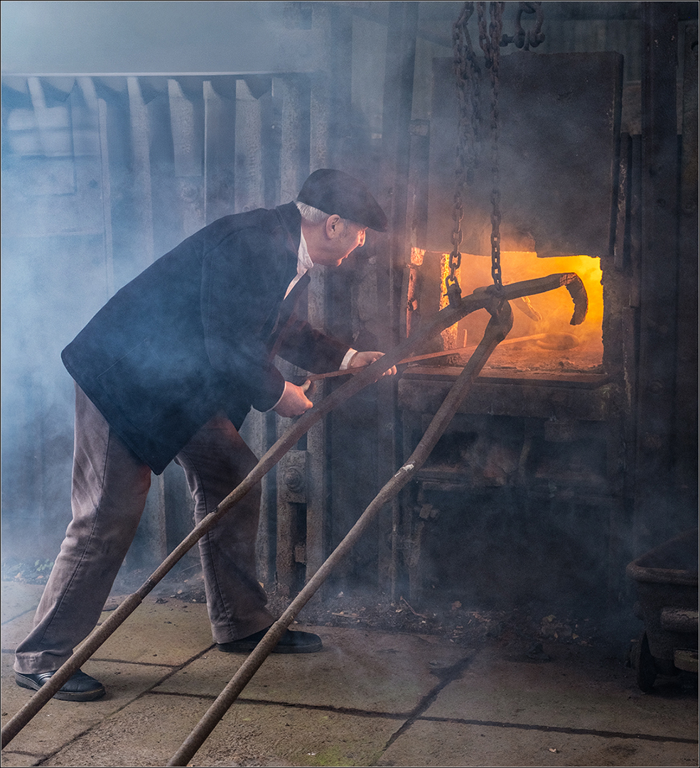 Commended: Feeding the Furnace (Janet Griffiths)
