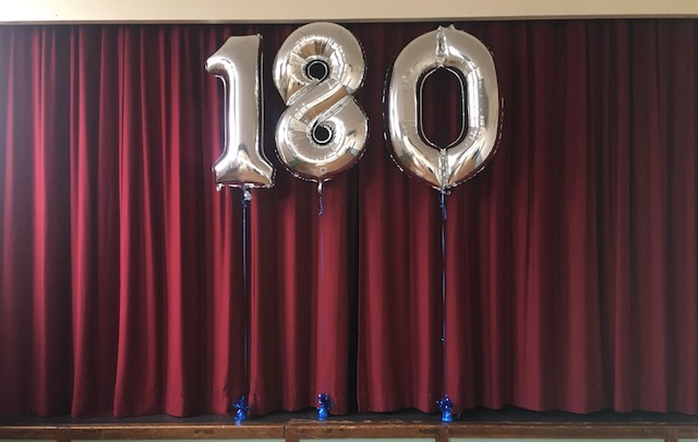 Saturday 4 September 2021 
we celebrate the opening of the new extension as well as the hall's 180th birthday!