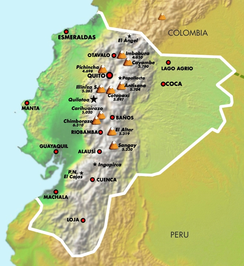 Ecuador - Avenida de los Volcanos - die Vulkanstraße