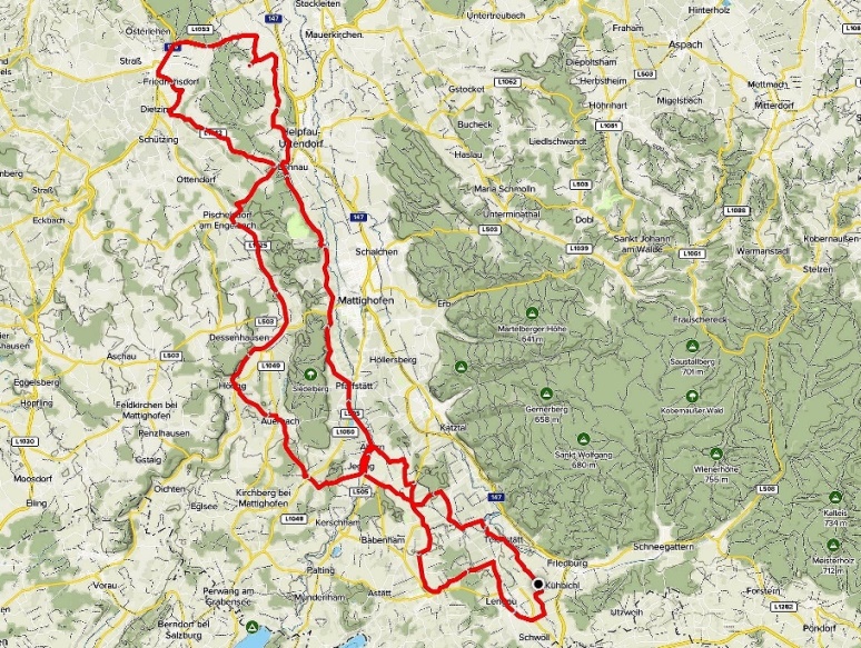 5. Juli 2020   Radrunde Neukirchen an der Enknach