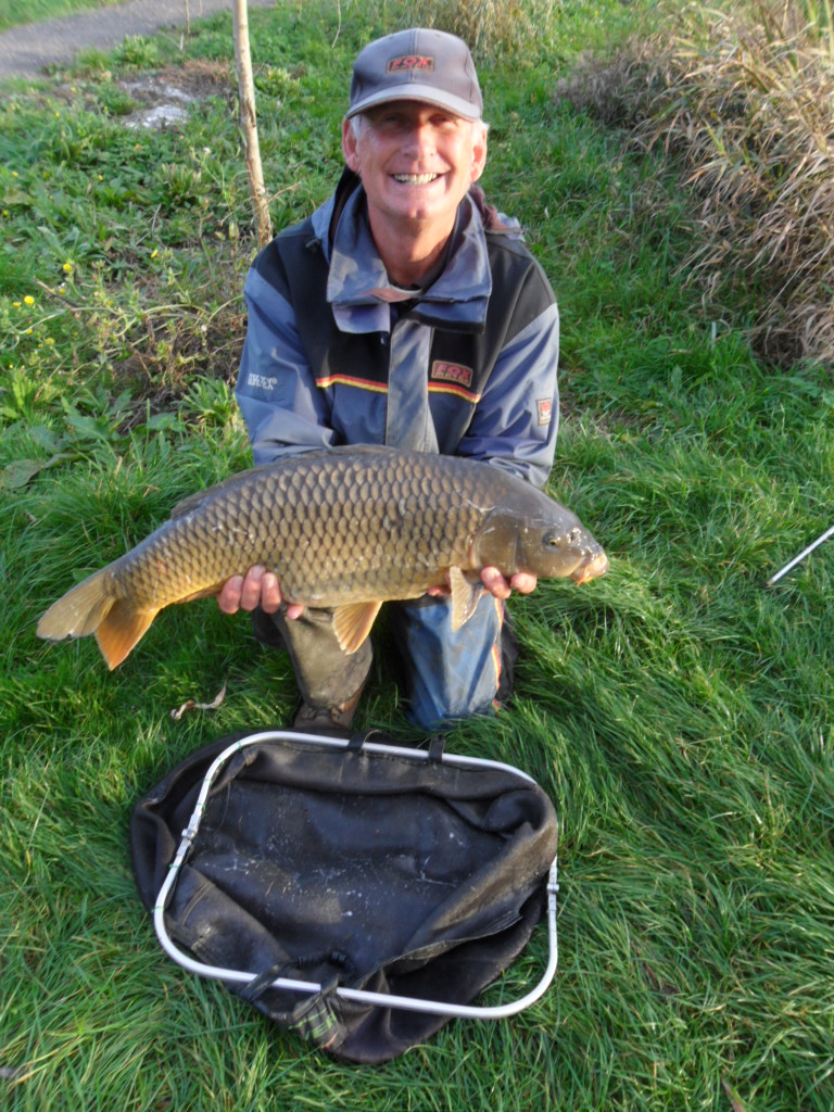Local Angler Pete Alland with a typical Swallow Common