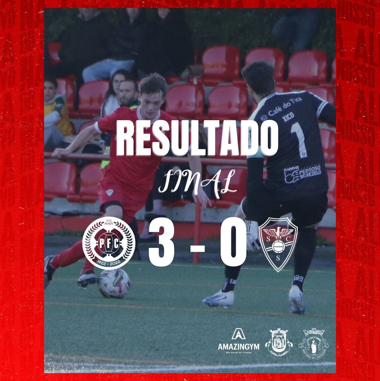 Equipa B - AF Porto Divisão de Elite 
Série 2 25/26 - Campeonato  - Jornada 17
Resultado Final
Padroense 3-0 SC Salgueiros 