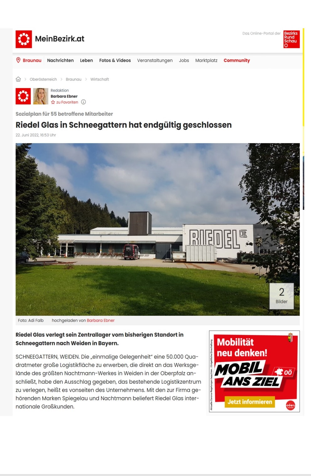 Braunauer Rundschau 22. Juni 2022