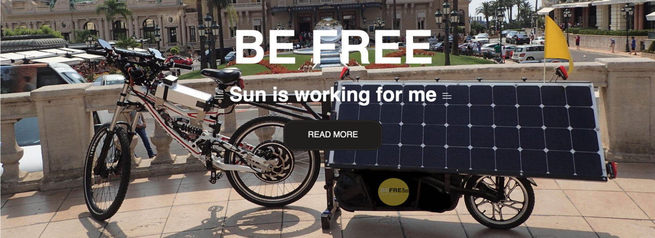 Solar bike trailer best sale