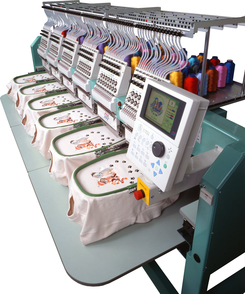 Tajima TFMX-IIC Multi Head Embroidery Machine Tajima TFMX-IIC Multi Head Embroidery Machine