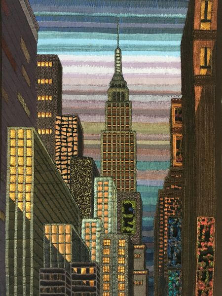 "L'Empire-Sate Building, coucher du soleil"
The Empire State Building at sunset