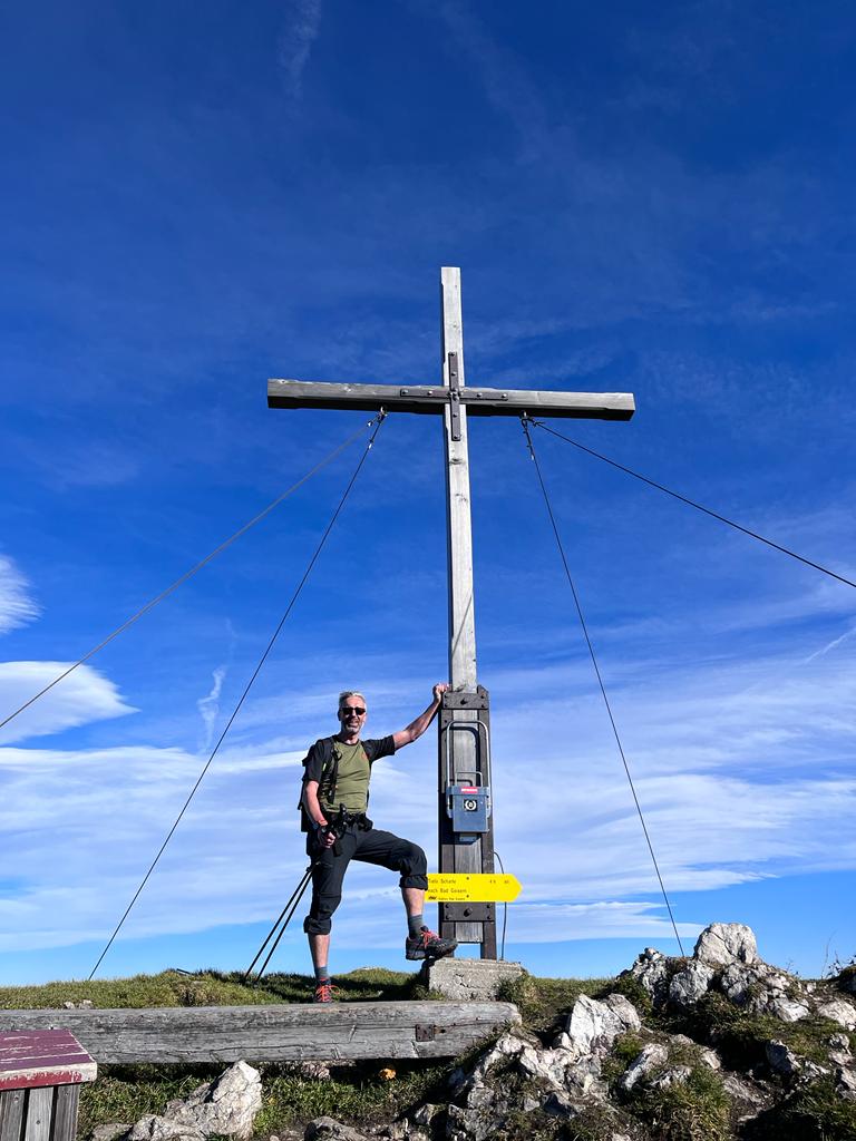 Auf dem Gipfel 1.833 m