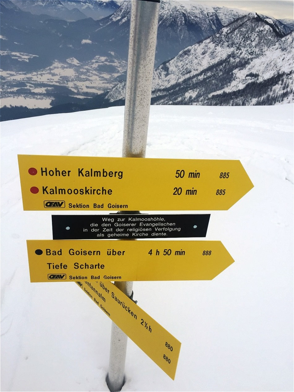 Goiserer Hütte 02.03.2018