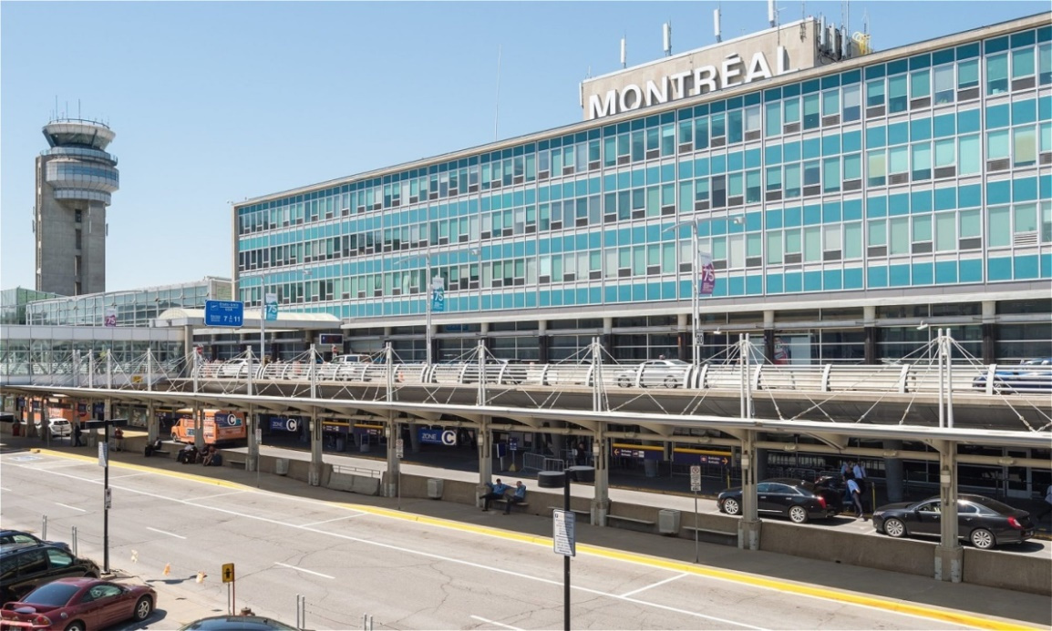 Aéroport international Pierre-Elliott-Trudeau de Montréal.
Es geht nachhause !