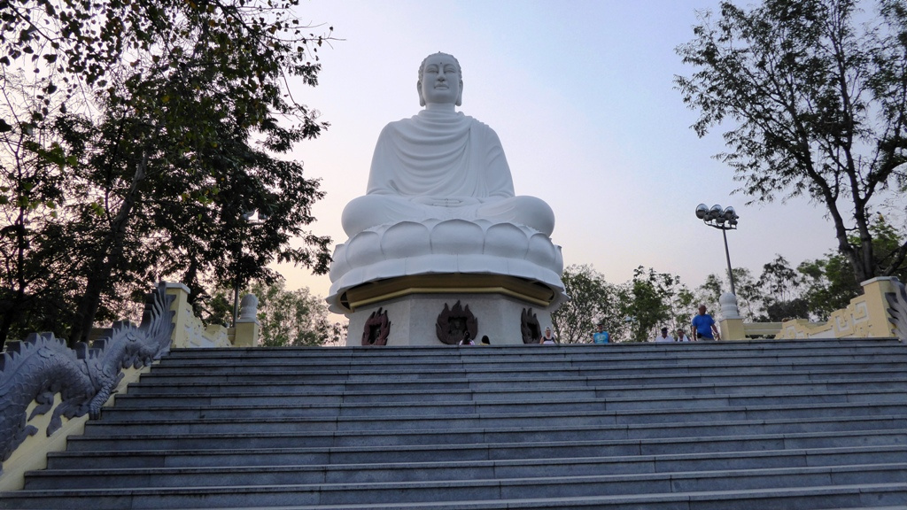 Die letzten Stufen der Treppe