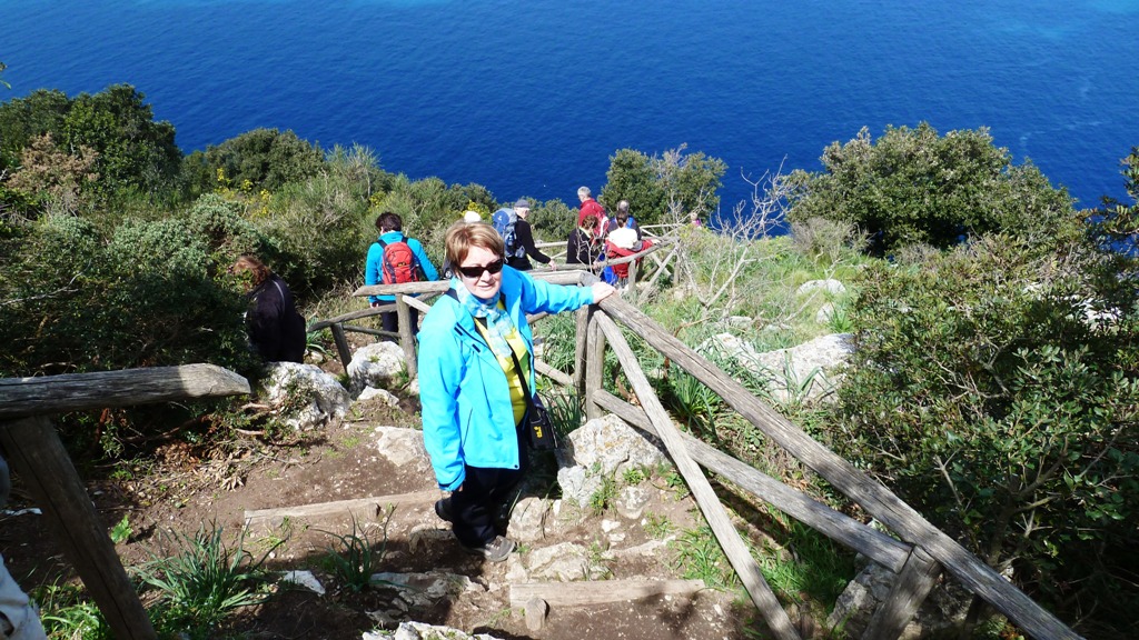 Abstieg auf der Nordseite