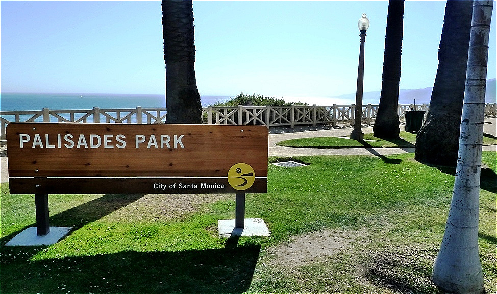 Spaziergang durch den Palisades Park