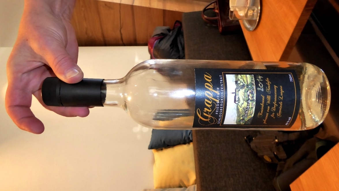 2014 GRAPPA - Erster Tresterbrand gebrannt von Willi Neuhofer Straßwalchen