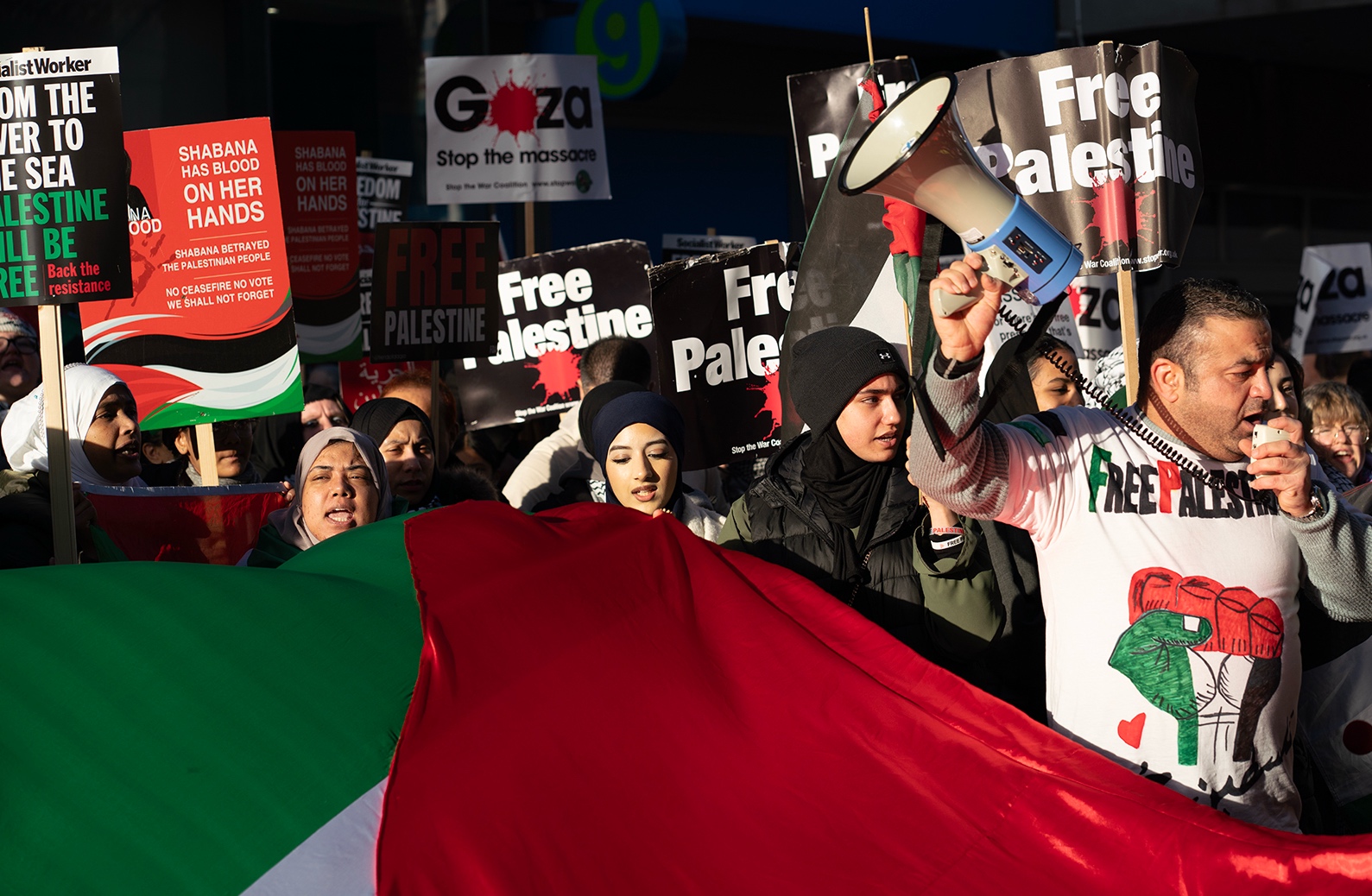 Commended: Protestors (Paul Reynolds)