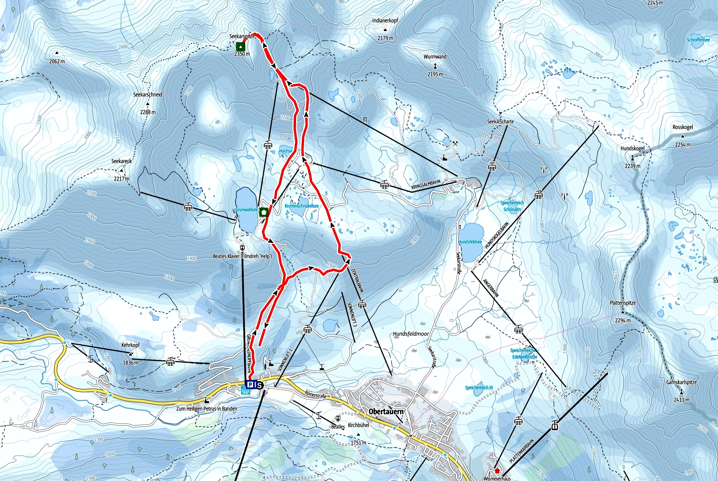 Schitour auf die Seekarspitze 2.350 m