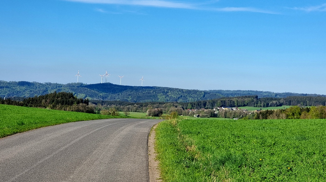 Unterwegs von Dirnham in Richtung Babenham