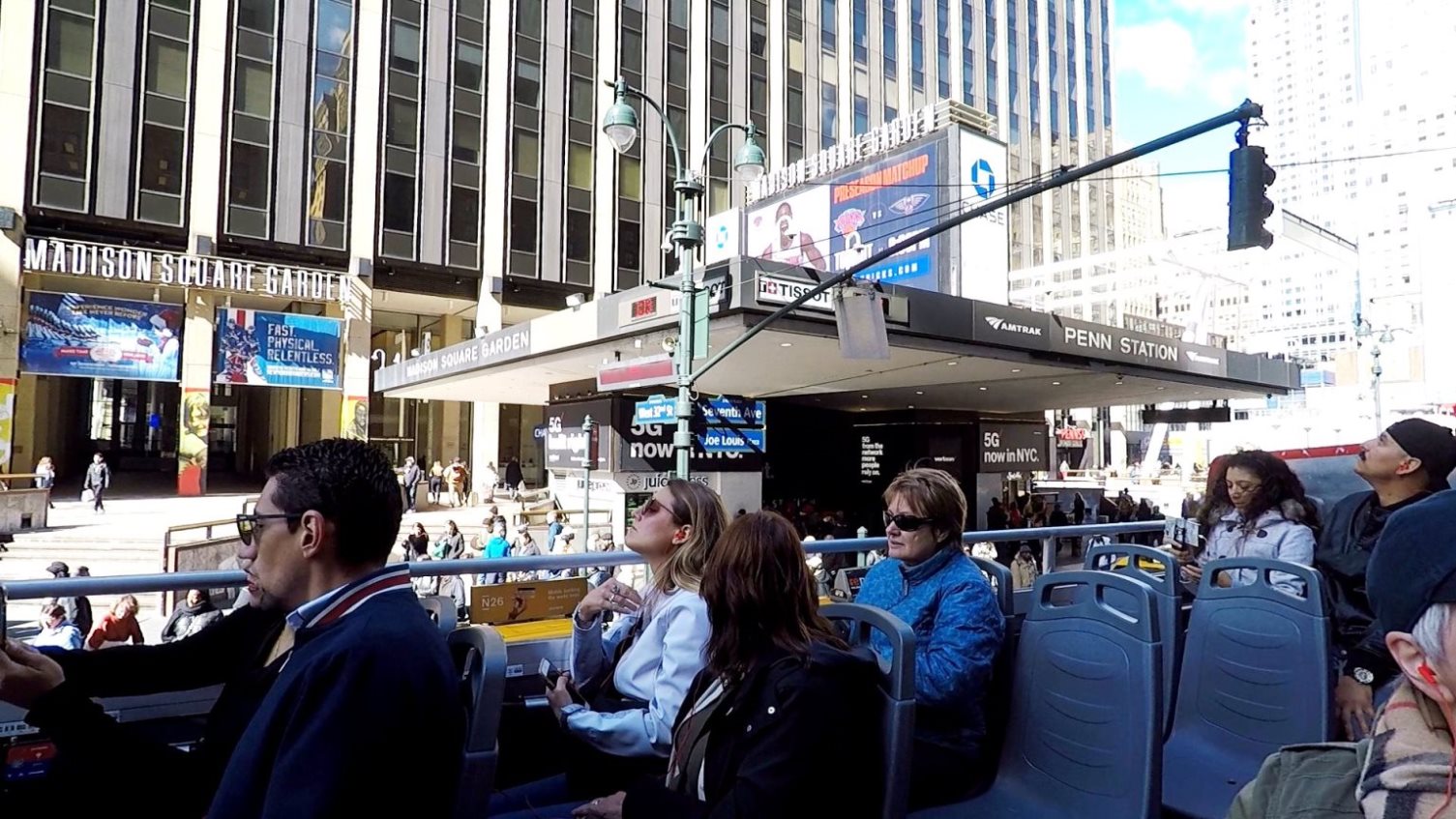 Eingang zum Madison Square Garden