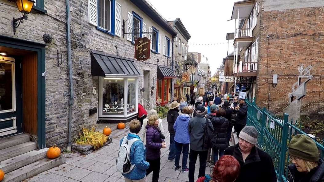 Stopp an historischen Orten