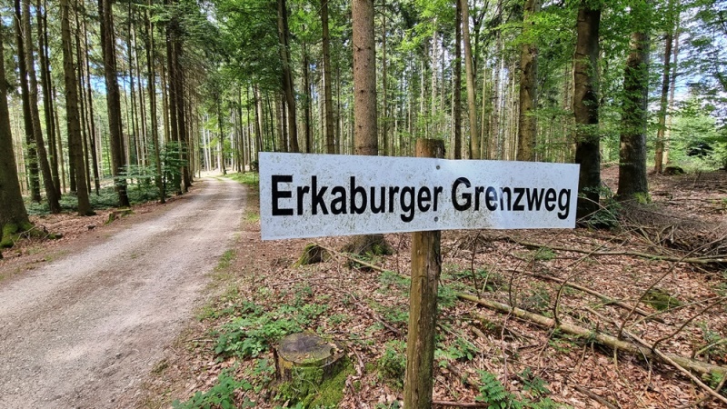 Entlang der alten Grenze zwischen Österreich und Bayern