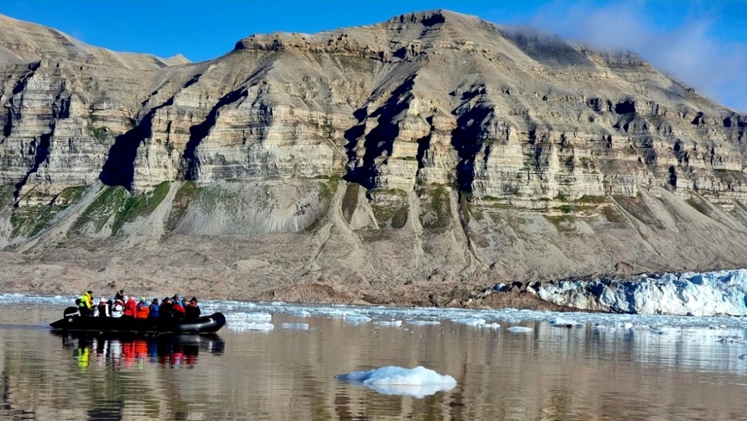 Wir erreichen den ersten Gletscher