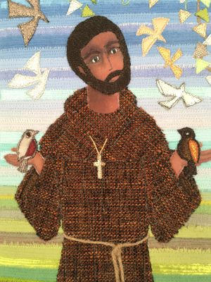 "Saint François d'assise, la prédication aux oiseaux"