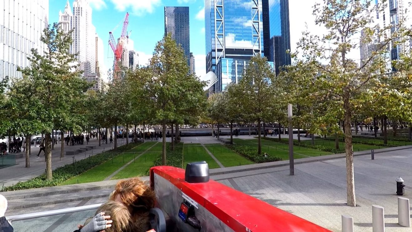 Grünanlage vor dem Ground Zero