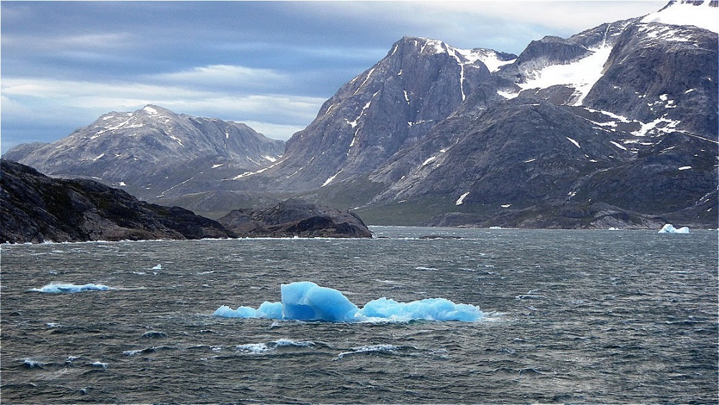 Blaues Gletschereis