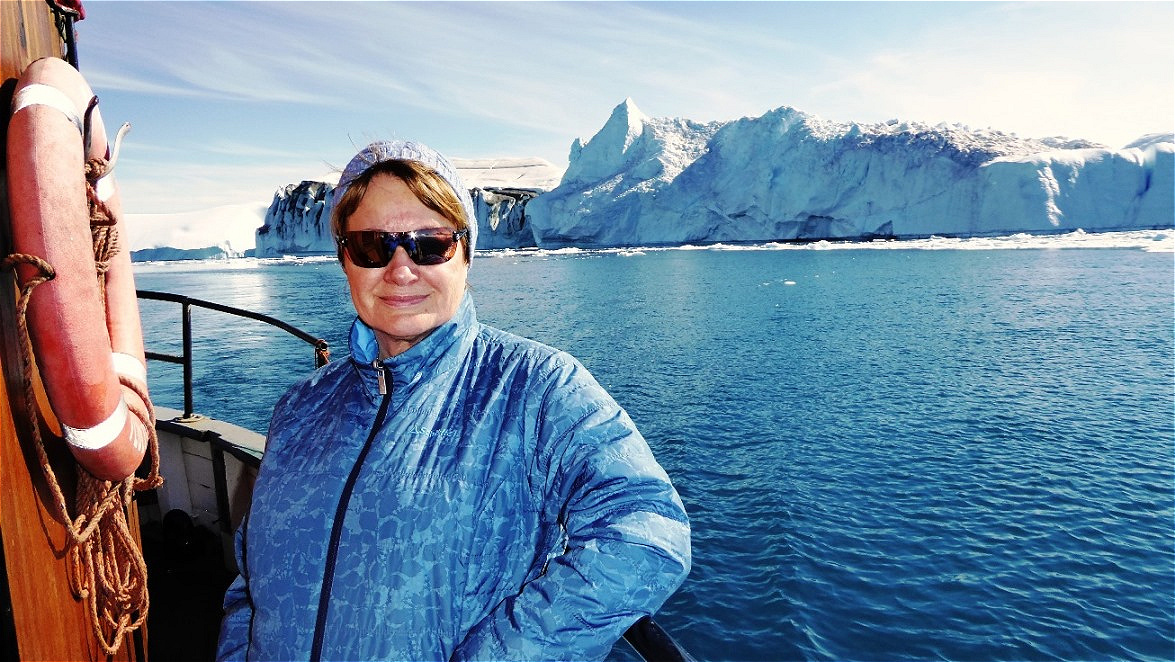 Irene genießt dieses Naturschauspiel !