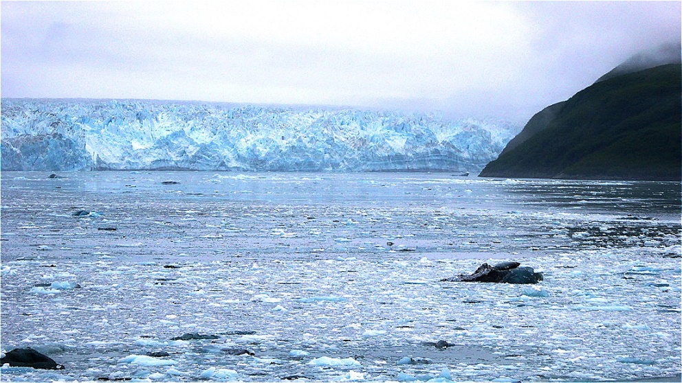 Der Hubbard Gletscher ist einer der aktivsten Gletscher !