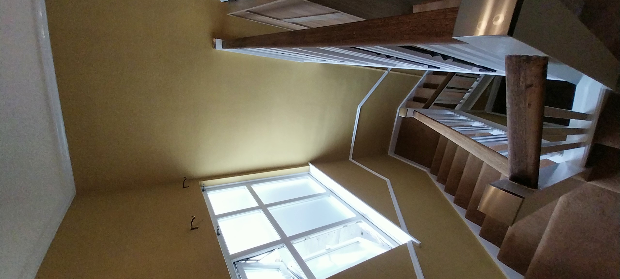 Stairwell Papering