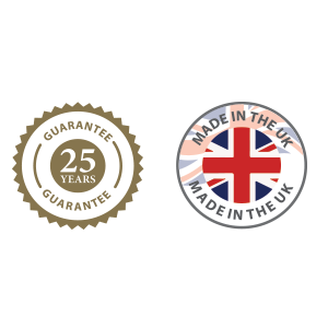 Guaranteed for 25 years