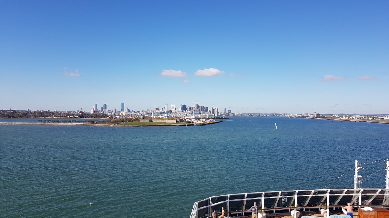 Boston erscheint am Horizont