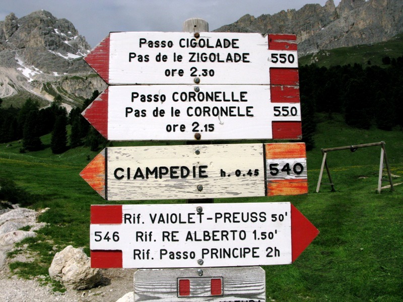 Hinauf zu den Vajolettürmen