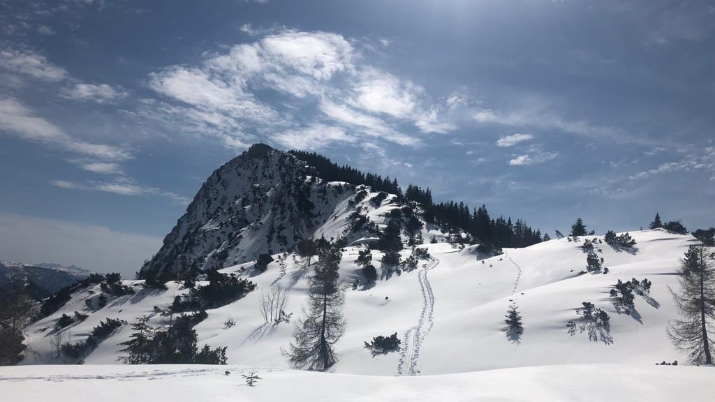 10. April 2021 Skitour Kalmberg - Indianer - Goiserer Hütte