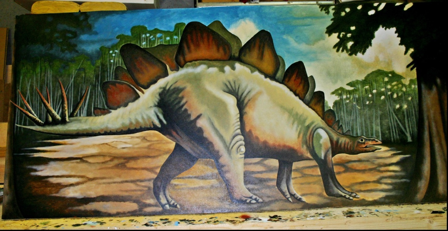 Der Stegosaurus