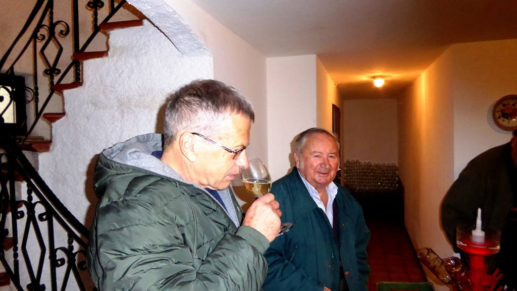 Riechprobe - die "Nase" wird getestet !