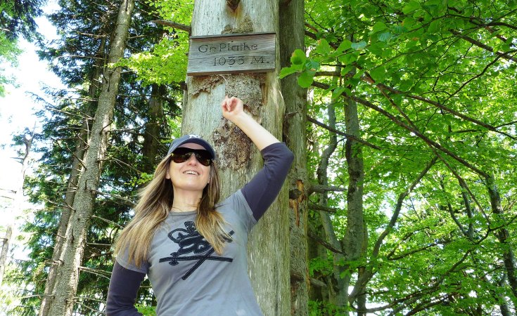 Große Plaike - Höchster Punkt mit 1.033 m