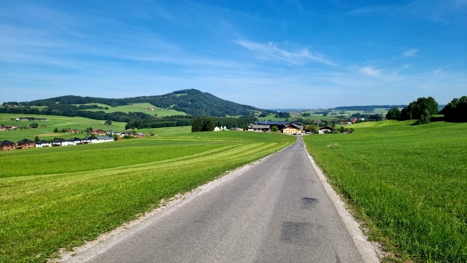 Abfahrt Richtung Irrsdorf
