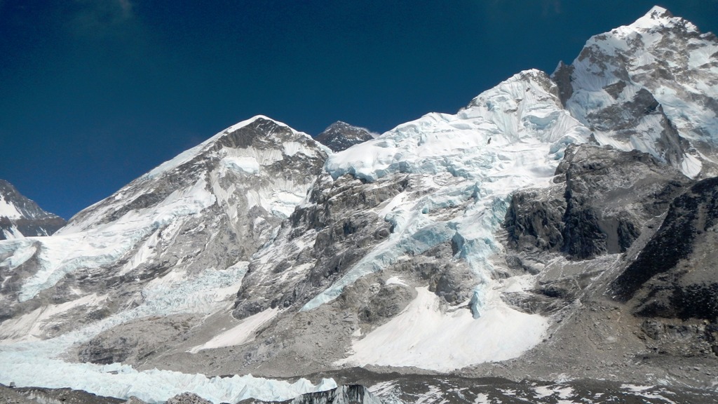 
Kurz vor dem Everest Base Camp
