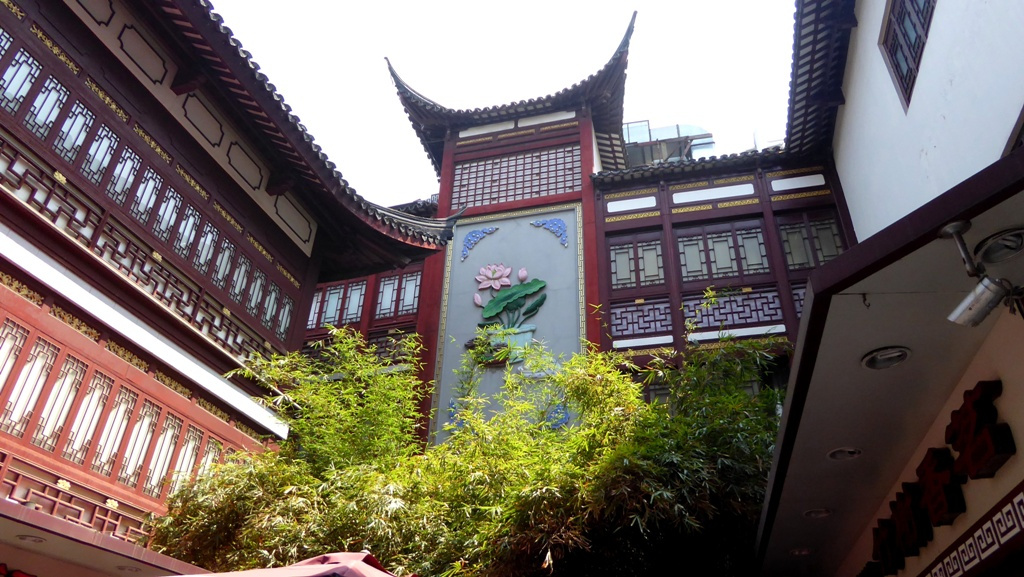 Malerischer "Einkaufstempel"