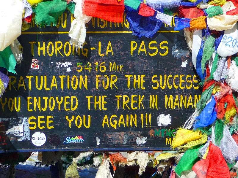 Am Thorong-La Pass 
