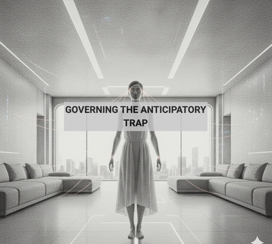 Governing the Anticipatory Trap of Invisible AI