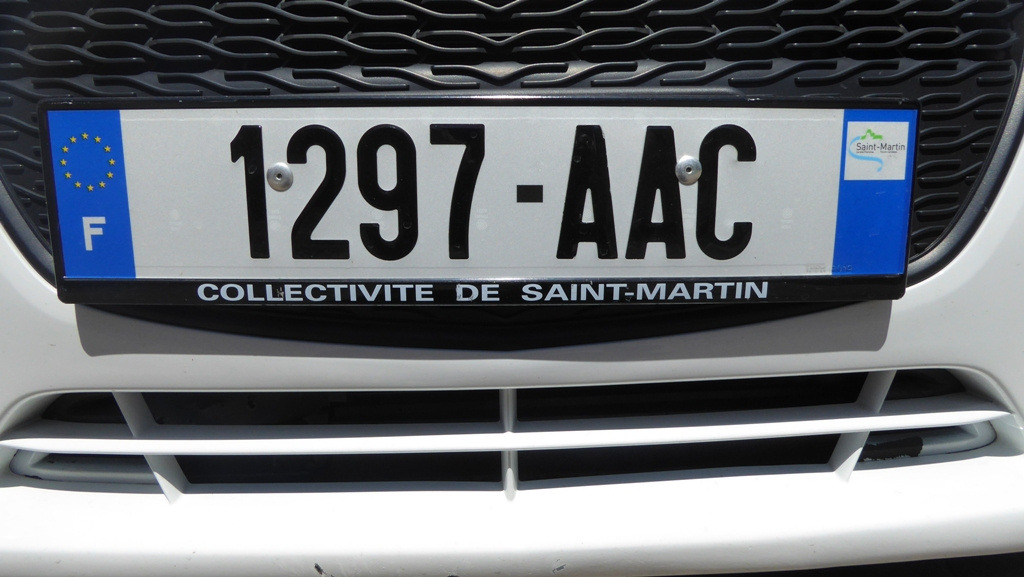 Französisches Autokennzeichen