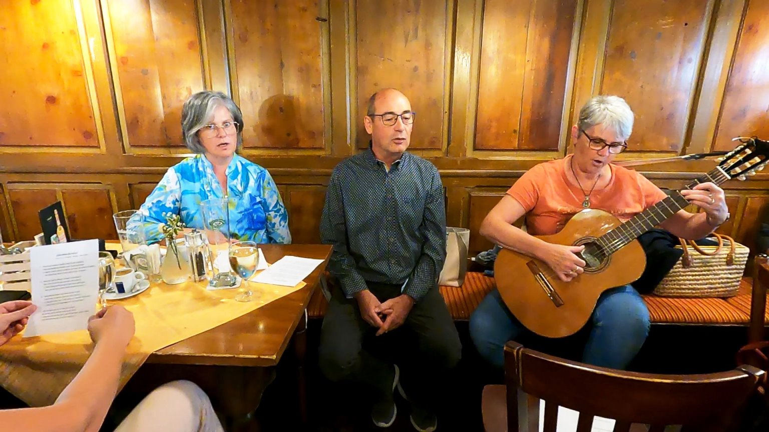 Das Glasmacherlied wird angestimmt